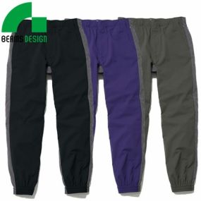 作業服 パンツ スラックス 桑和 SOWA  BEAMS DESIGN ジョガーパンツ（トラックパンツ） B7908-07 作業着 春夏 カッコいい タウンユース アウトドア スポーツ カジュアル