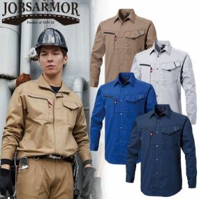 作業服 長袖シャツ 三愛 長袖シャツ JA234 作業着 春夏作業着 作業服 長袖シャツ 春夏