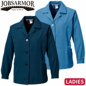作業服 長袖シャツ 三愛 レディース長袖事務服 6400 作業着 通年 秋冬作業着 作業服 長袖シャツ