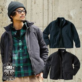 防寒ジャンパー クロダルマ  軽防寒ジャケット 54386 作業着 防寒 作業服 防寒 軽量 ストレッチ アウトドア タウンユース カジュアル