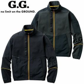 作業服 ジャンパー 桑和 SOWA  G.G.長袖ブルゾン 0522-00 作業着 通年 秋冬 スポーティ アウトドア タウンユース カジュアル
