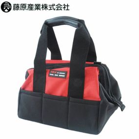 バッグ 藤原産業 SK11 ツールバッグ M STB-300 作業用 工具入れ 布 大容量 カバー付き 道具ケース 収納ケース ツールケース 大工 電気工事