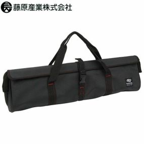 バッグ 藤原産業 SK11 パカットバッグ510 SPB-C510 荷物入れ マジックテープ 作業用 工具入れ 布 大容量 カバー付き 道具ケース 収納ケース ツールケース 大工 電気工事 黒 シンプル 無地 スポーツバッグ 事務バッグ