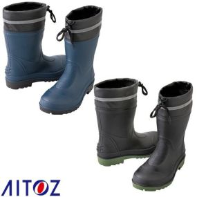 長靴 先芯入りTPE長靴 ハーフ丈 安全靴 AZ-4716 AITOZ アイトス 軽量 軽い 先芯あり 疲れにくい 作業靴 メンズ 男性用 かっこいい おしゃれ ワーク 作業 工場 倉庫 外作業 仕事 土木 工事 現場 鋼製先芯 おしゃれ かっこいい