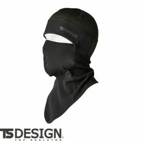 防寒 冬用目出し帽 フェイスウォーマー ネックウォーマー フェイスマスク メンズ 冬対策 あったか 藤和 TS Design  バラクラバ 3229 冬用 保温 暖かい 黒 ブラック 防風 制電 バイク 自転車 ゴルフ ランニング