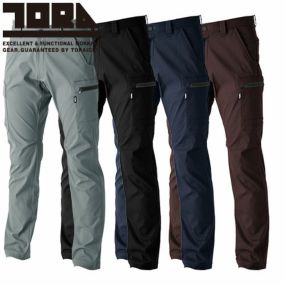 作業服 カーゴパンツ 寅壱 TORA カーゴパンツ 3560-219 作業着 通年 秋冬 カッコいい おしゃれ 人気 ストレッチ ドライ 防風