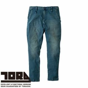 作業服 デニム 寅壱 TORA デニムジョッパーズ 8890-720 作業着 通年 秋冬 カッコいい おしゃれ 人気 ストレッチ カジュアル タウンユース