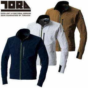 作業服 ブルゾン 寅壱 TORA 長袖ブルゾン 3710-124 作業着 通年 秋冬 カッコいい おしゃれ 人気 ドライ。ストレッチ 吸汗速乾