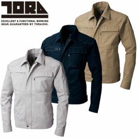 作業服 ブルゾン 寅壱 TORA 長袖ブルゾン 3922-124 作業着 通年 秋冬 カッコいい おしゃれ 人気