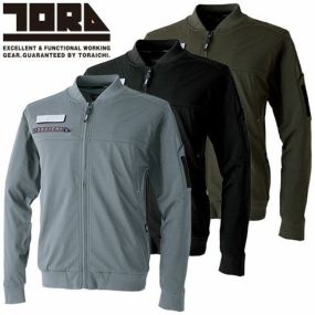 作業服 ブルゾン 寅壱 TORA ワークジャケット 9278-124 作業着 春夏 カッコいい おしゃれ 人気 ストレッチ 反射 吸汗 速乾 UVカット スポーティ アウトドア タウンユース