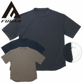 Tシャツ 半袖 おたふく手袋  FUBAR 汗染み軽減 オーバーサイズ 5分袖 クールTシャツ FB-710 半袖Tシャツ 汗染み軽減 綿タッチ ゆったりめ オーバーサイズ シンプル カジュアル アウトドア スポーツ タウンユース カッコいい