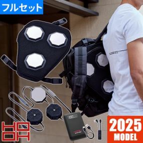 ペルチェ 冷却 リュック PM888 最新 2025年 村上被服 マルチペルチェセット バッテリー付 冷却作業着 作業服 春夏 冷蔵 服 フルセット 冷たい 長時間 最強 熱中症対策 EFウェア メッシュ かっこいい スマート 通勤 通学 ベビーカー 子供用 背負う 背中
