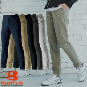 作業服 パンツ スラックス バートル BURTLE パンツ 1903 作業着 春夏 SDGs リサイクル 制電 JIS T-8118 すっきり 男女共用 吸汗速乾 ストレッチ カッコいい おしゃれ アウトドア タウンユース カジュアル