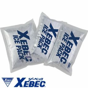 EFウェア用アイスパック ジーベック XEBEC 保冷剤 アルミタイプ 200g×2・300g×1セット(保冷剤別売) 33012 作業着 作業服 春夏 猛暑 酷暑 熱中症対策 涼しい