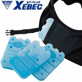 EFウェア用アイスパック ジーベック XEBEC 保冷剤 ハードタイプ 3個セット(保冷剤別売) 33013 作業着 作業服 春夏 猛暑 酷暑 熱中症対策 涼しい