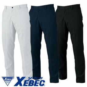 作業服 パンツ スラックス ジーベック XEBEC  バイオエコTCストレッチスラックス 1530 作業着 春夏 エコマーク認定 バイオペット 帯電防止 男女兼用 サイズ豊富 工場 会社 制服