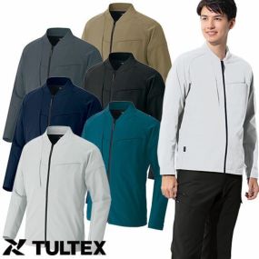 作業服 ブルゾン AITOZ アイトス  TULTEX 長袖ブルゾン（男女兼用） AZ-4231 作業着 春夏 会社 工場 店舗 運送 制服 カラー豊富 サイズ豊富 動きやすい 制電 UVカット 軽量 吸汗速乾 遮熱