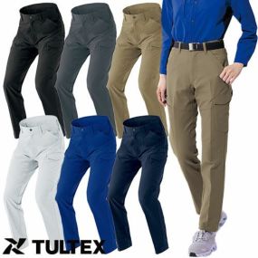 作業服 カーゴパンツ AITOZ アイトス  TULTEX カーゴパンツ（ノータック）（男女兼用） AZ-4251 作業着 春夏 会社 工場 店舗 運送 制服 カラー豊富 サイズ豊富 動きやすい 制電 UVカット 軽量 吸汗速乾 遮熱
